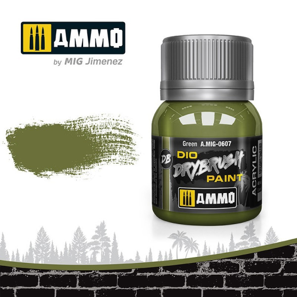 AMIG0607 DRYBRUSH Green 40ml