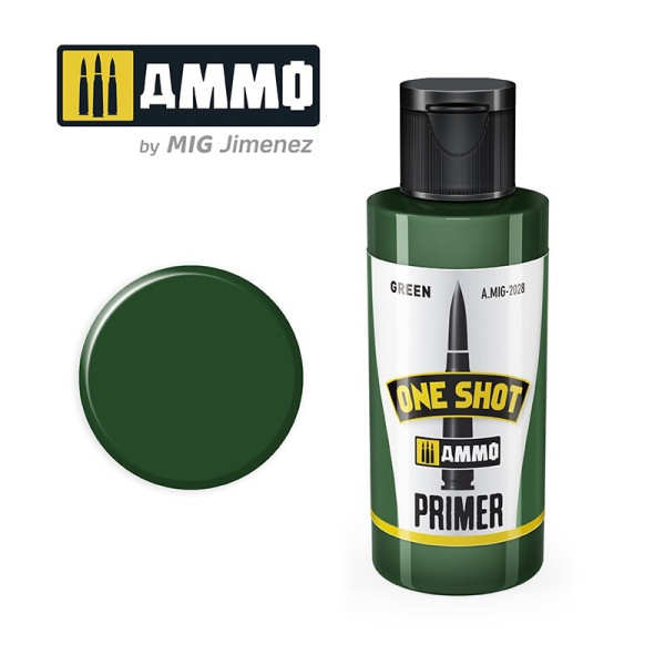 AMIG2028 ONE SHOT PRIMER -GREEN 60ml