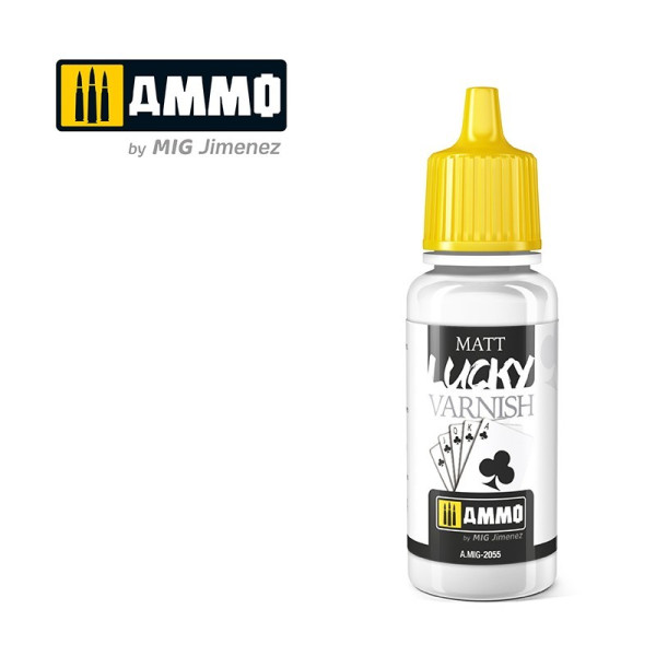 AMIG2055 MATT LUCKY VARNISH 17ml