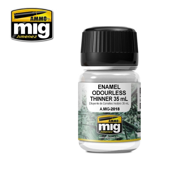 AMIG2018 Enamel Odourless Thinner 35ml AMMO