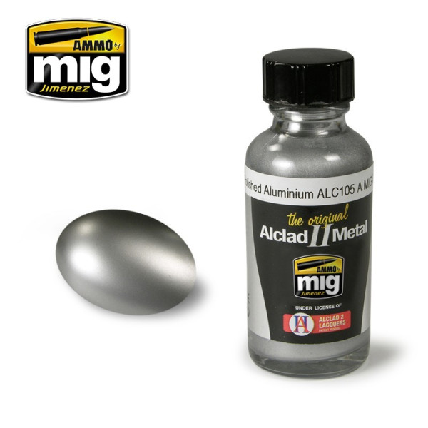 AMIG8204 Polished Aluminium ALC105 30ml AMMO