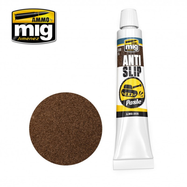 AMIG2035 Anti-Slip Paste - Brown Color (for 1/35) 20ml AMMO