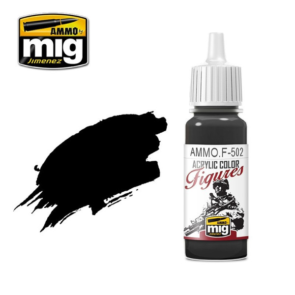 AMMO.F-502 FIGURES PAINTS Outlining Black 17ml AMMO