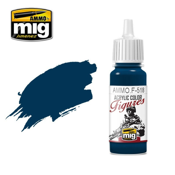 AMMOF518 FIGURES PAINTS Marine Blue 17ml AMMO