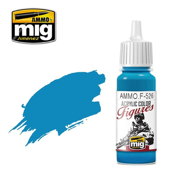 AMMOF526 FIGURES PAINTS Cyan  17ml AMMO