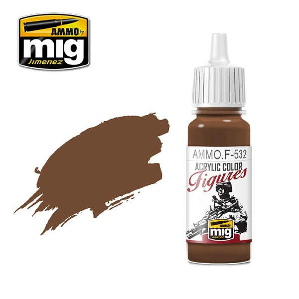 AMMOF532 FIGURES PAINTS Red Brown 17ml AMMO