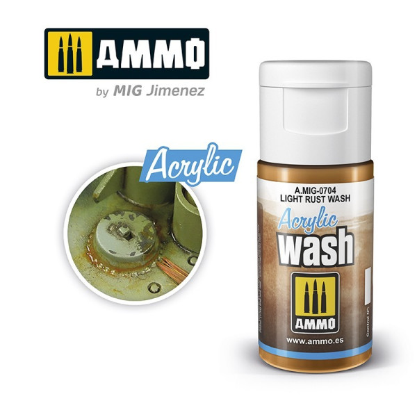 ACRYLIC WASH Light Rust Wash 15ml