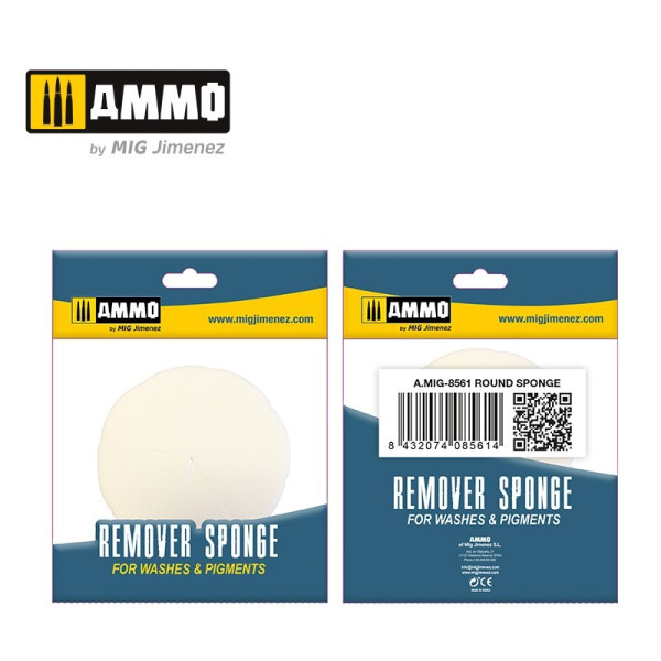 Round Sponge - 1 pc. - A.MIG-8561 - AMMO