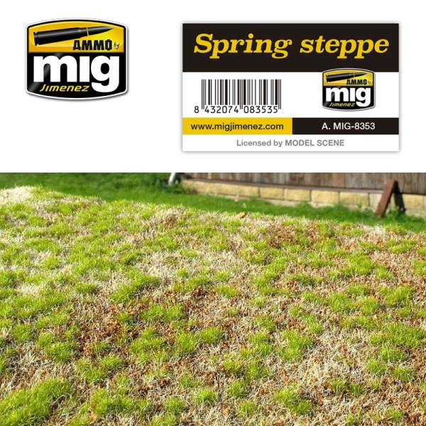 AMIG8353 SPRING STEPPE Realistic ground AMMO 