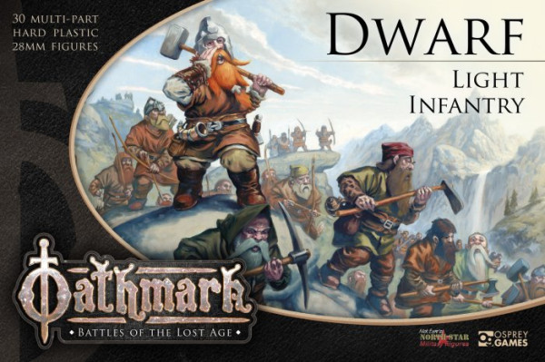 Dwarf Light Infantry - boxed set - Oathmark: Battles of the Lost Age - OAKP103