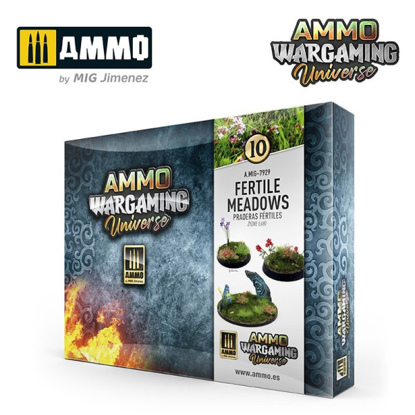 A.MIG-7929 AMMO WARGAMING UNIVERSE 10 - Fertile Meadows - set od 12