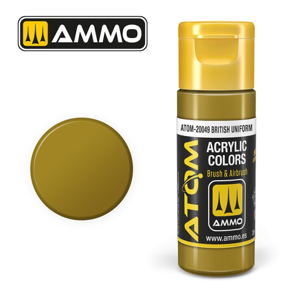 ATOM COLOR British Uniform 20ml - ATOM-20049 - AMMO