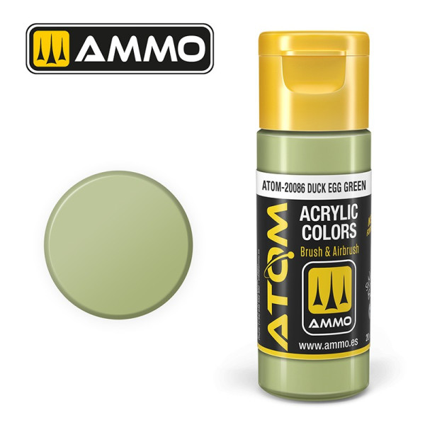 ATOM COLOR Duck Egg Green 20ml - ATOM-20086 - AMMO