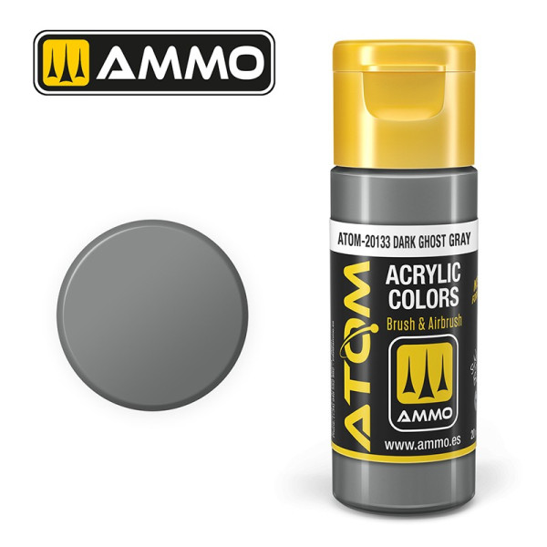 ATOM COLOR Dark Ghost Gray 20ml - ATOM-20133 - AMMO