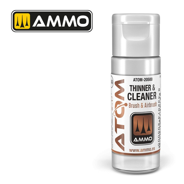 ATOM-20500  ATOM Thinner and Cleaner 20ml by AMMO