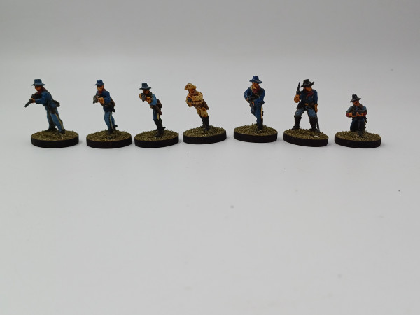 7th Cavalry (7 miniatures) - Dead Man's Hand - DMH013 - painted